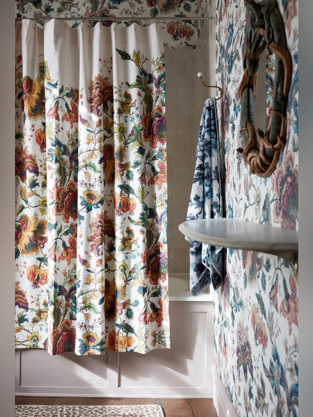 Anthropologie x House of Hackney Printed Shower Curtain